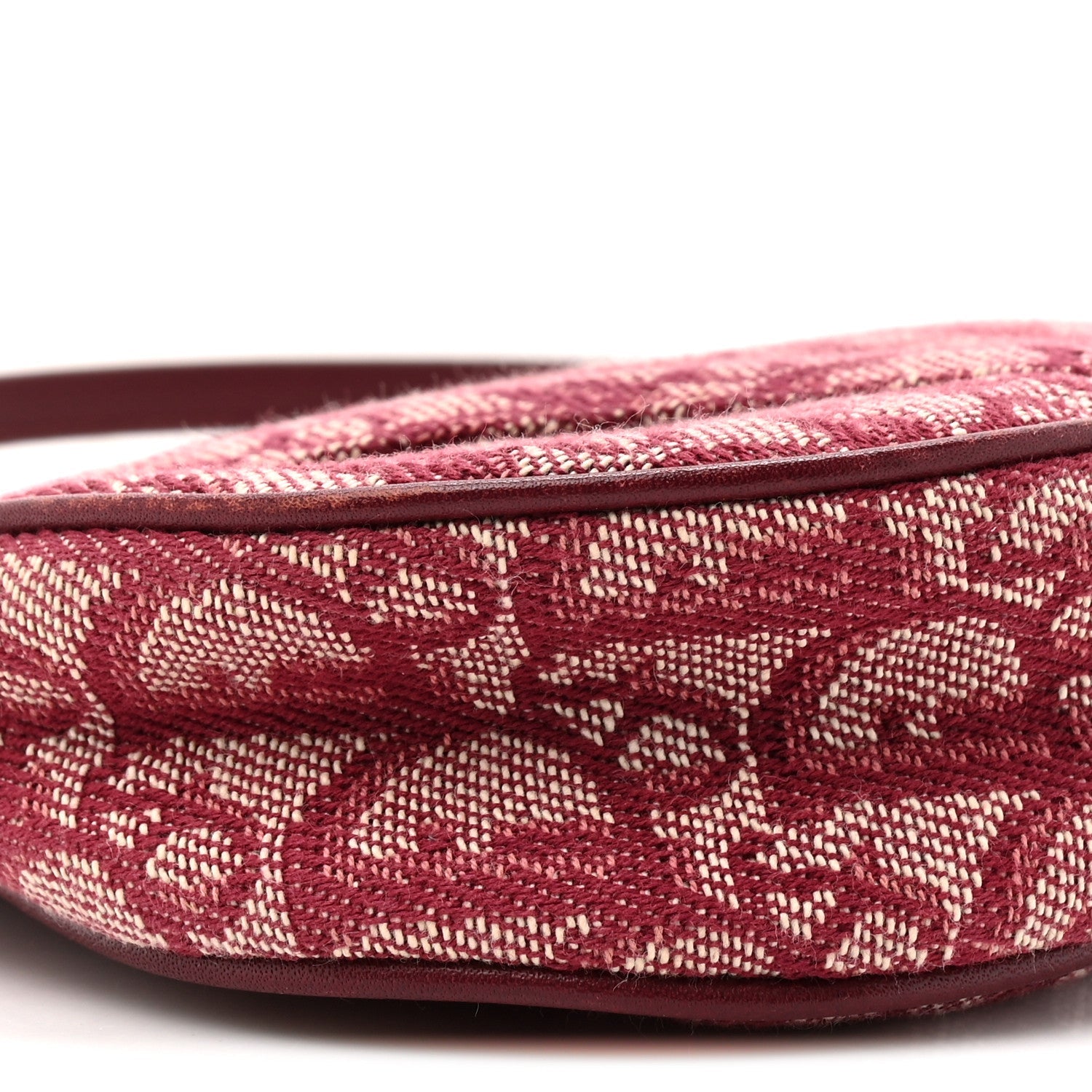Monogram Mini Saddle Pochette Burgundy