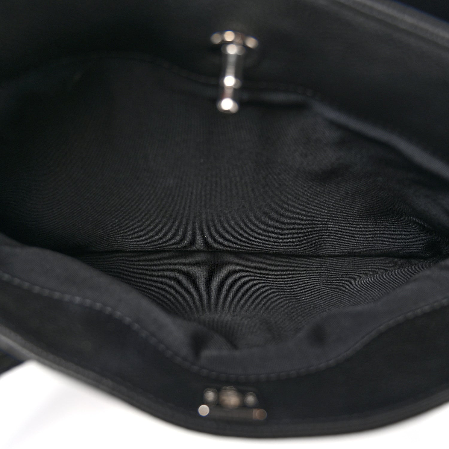 Calfskin Cerf Executive Shopper Tote Black
