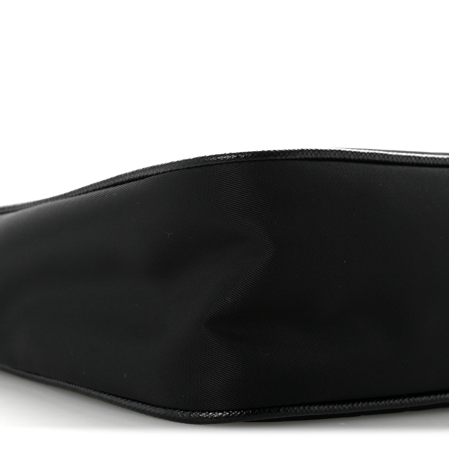 Tessuto Nylon Saffiano Mini Re-Edition 2005 Bag Black