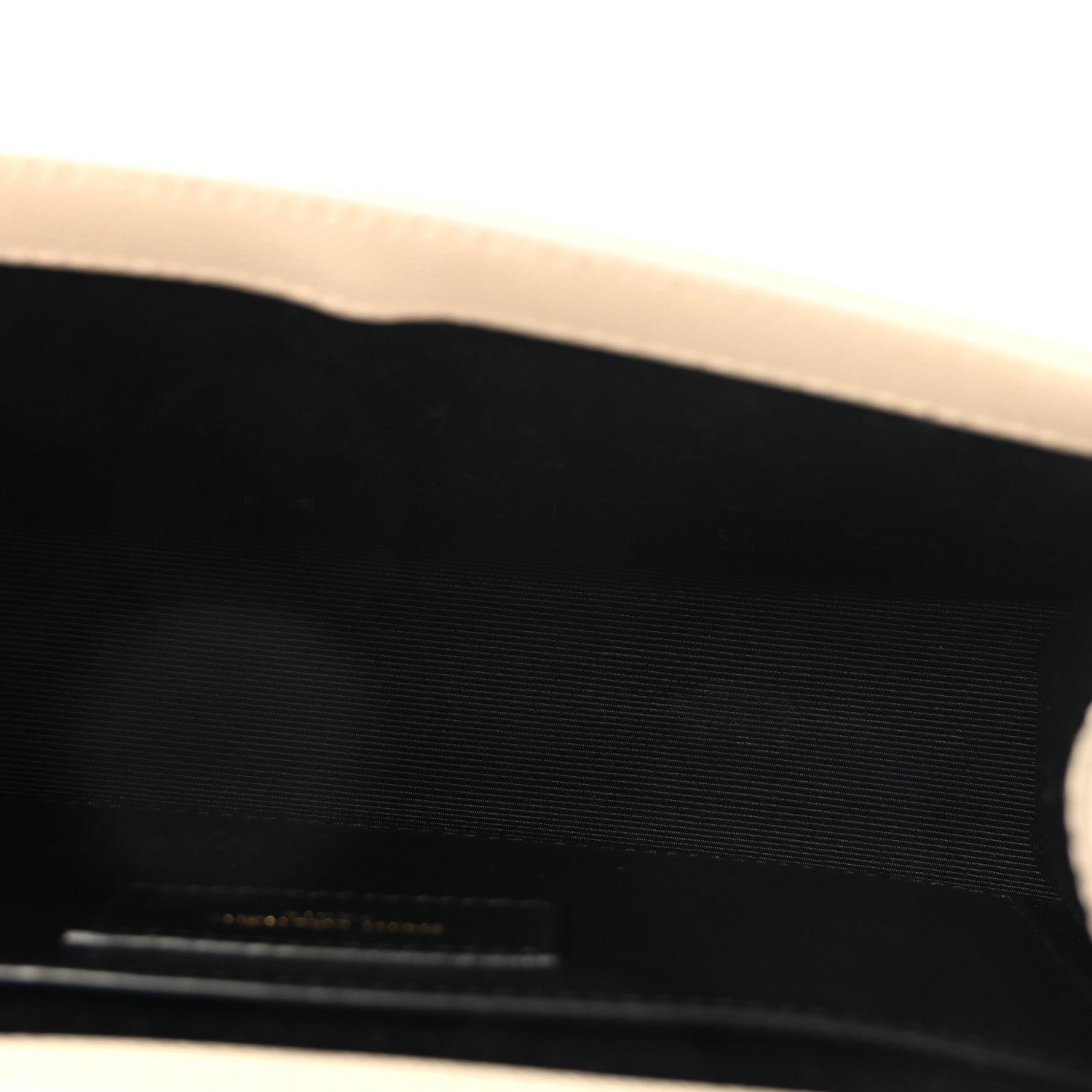 Grain De Poudre Small Monogram Kate Satchel Crema Soft