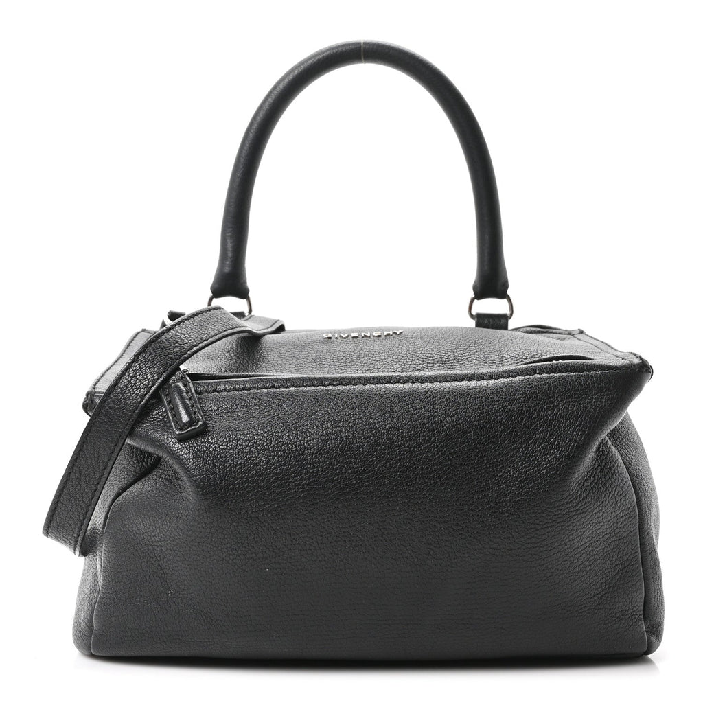 Sugar Goatskin Small Pandora Black