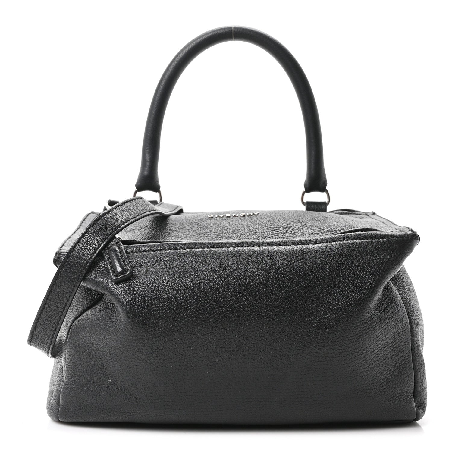 Sugar Goatskin Small Pandora Black