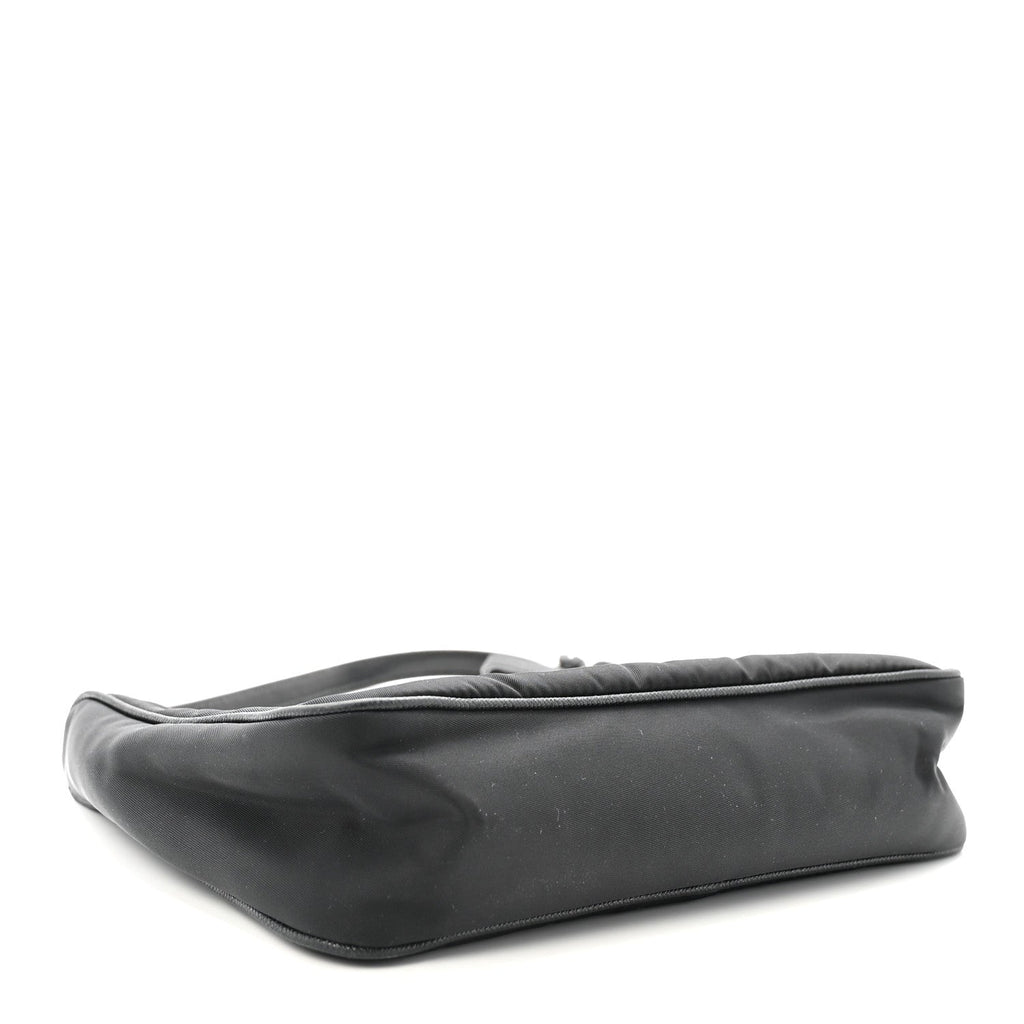 Tessuto Nylon Saffiano Mini Re-Edition 2005 Bag Black
