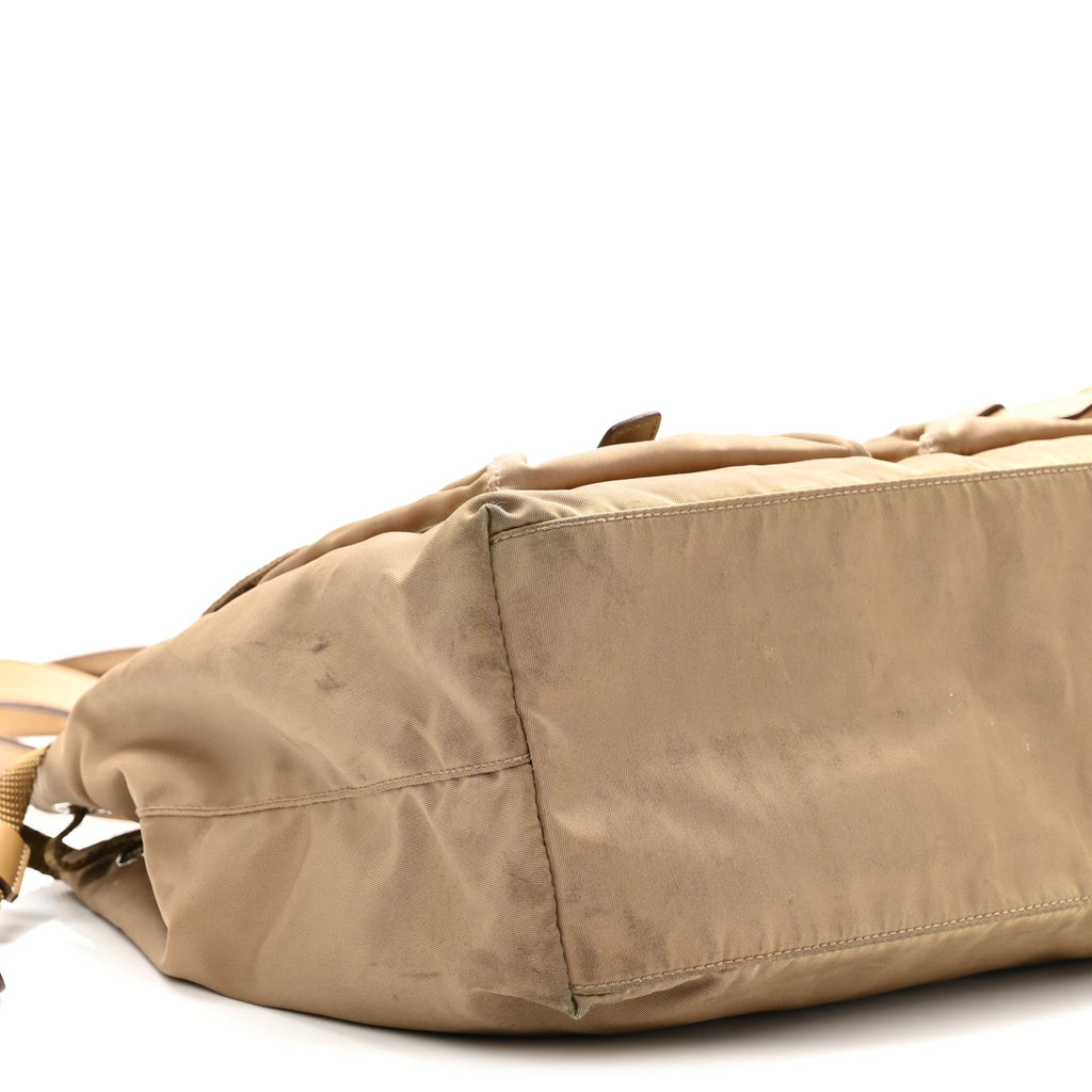 Nylon Vela Shopping Tote Sesamo