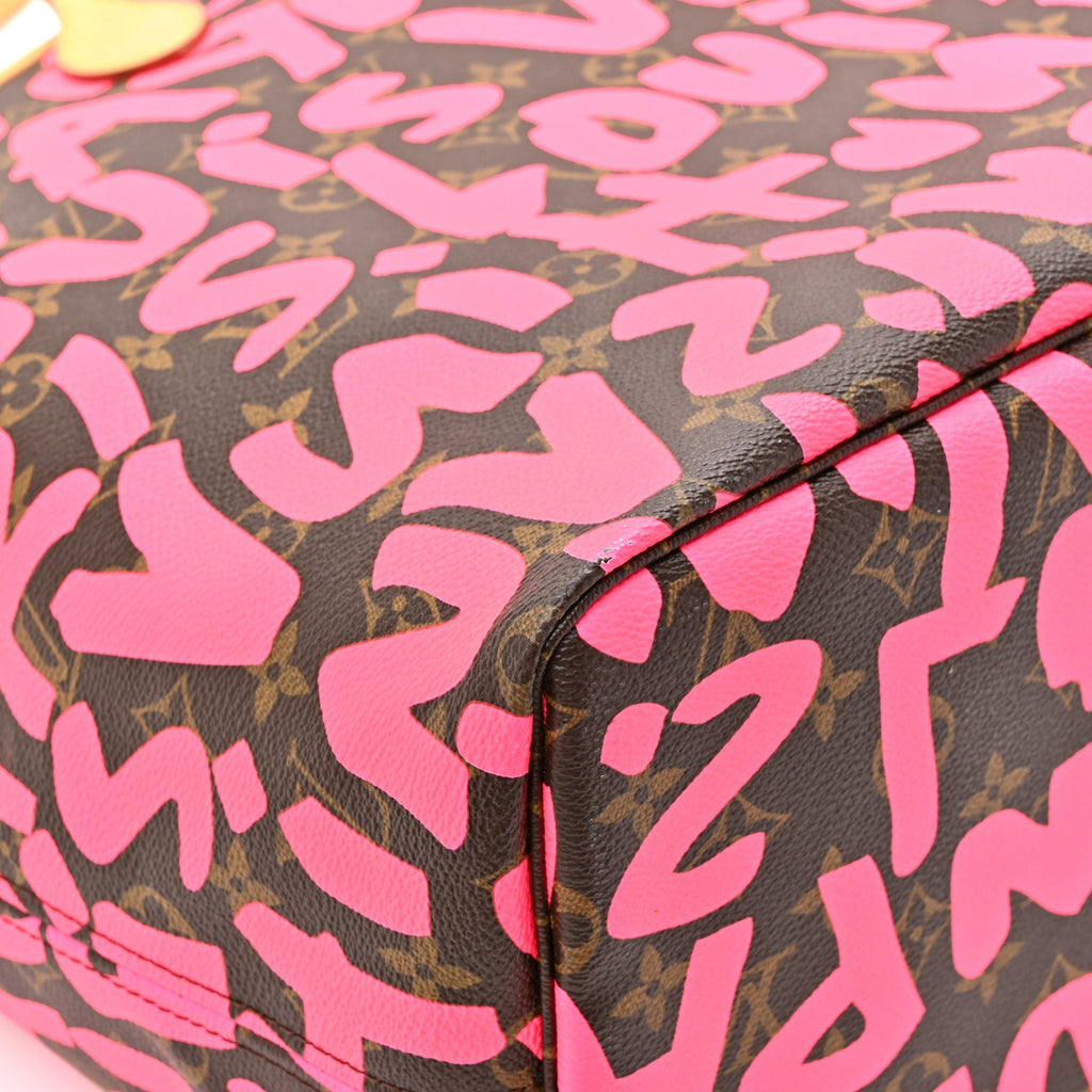 Monogram Graffiti Neverfull GM Fuchsia