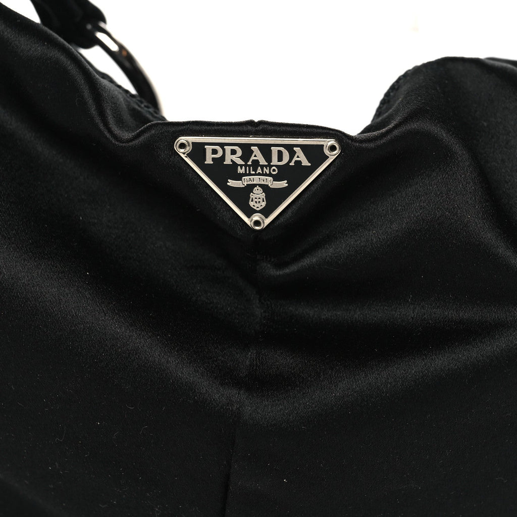 Tessuto Nylon Saffiano Re-Edition 2006 Shoulder Bag Black