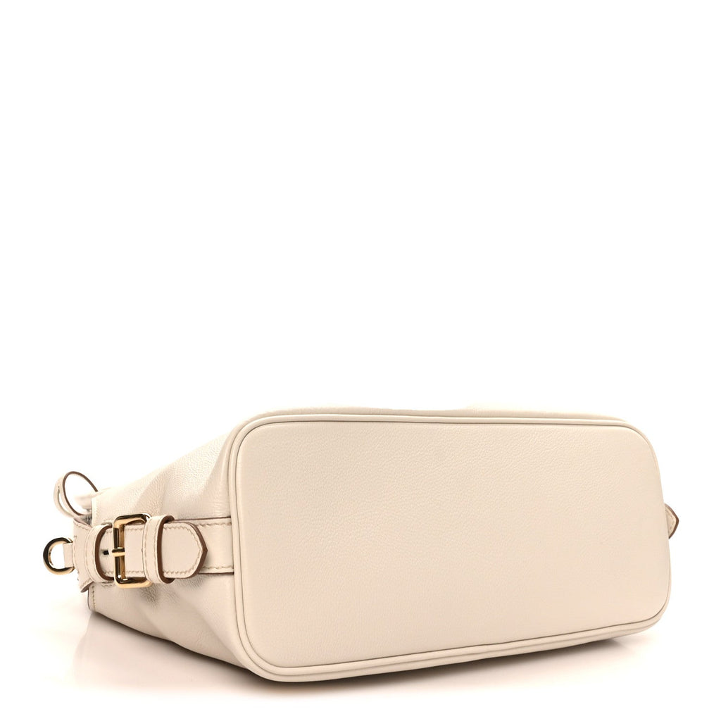 Glace Calfskin Medium Signet Tote Talco