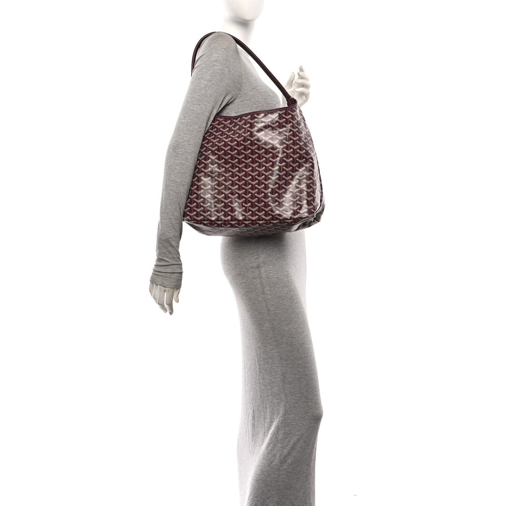 Goyardine Boheme Hobo Burgundy