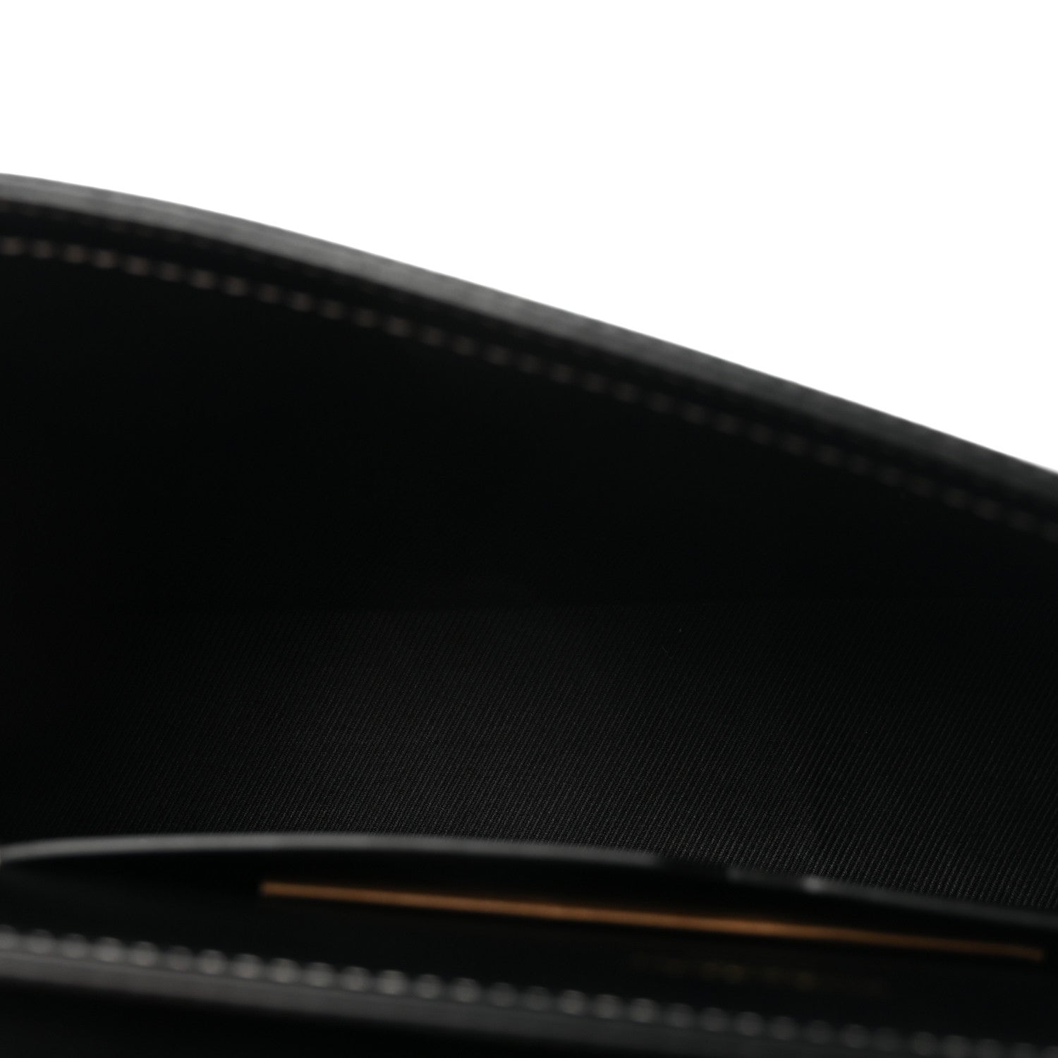 E-Canvas Check Calfskin Catherine Shoulder Bag Dark Birch Brown