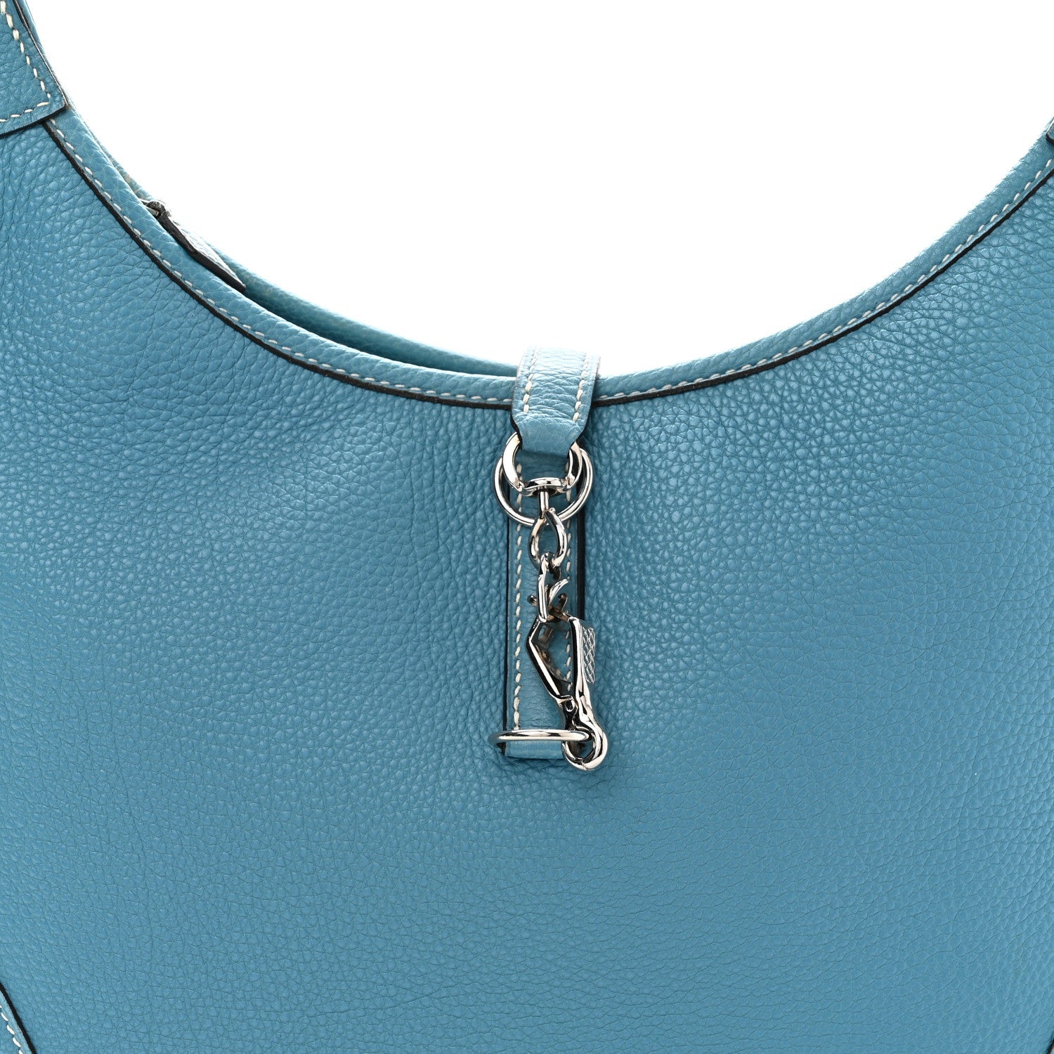 Togo Trim II 31 Shoulder Bag Blue Jean