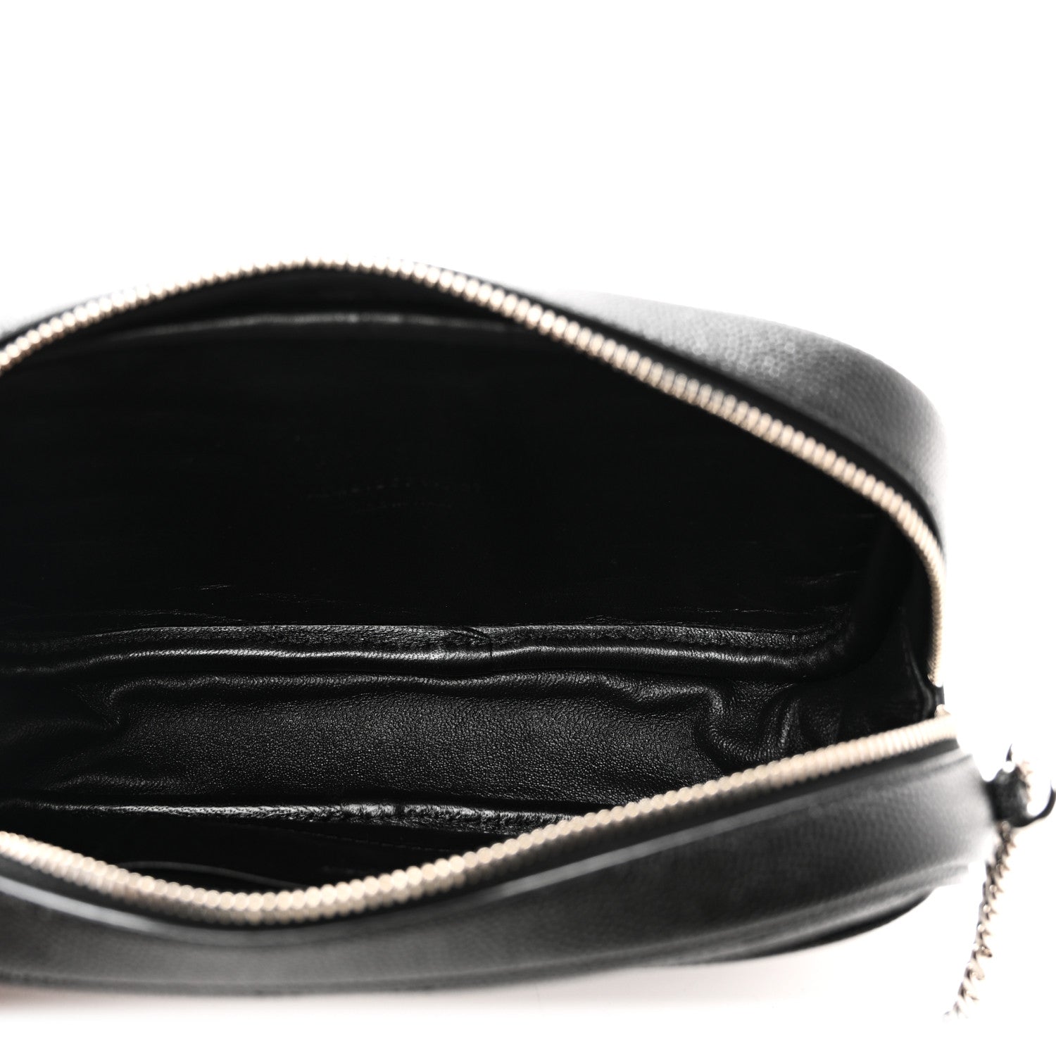 Grain De Poudre Matelasse Monogram Mini Lou Camera Bag Black