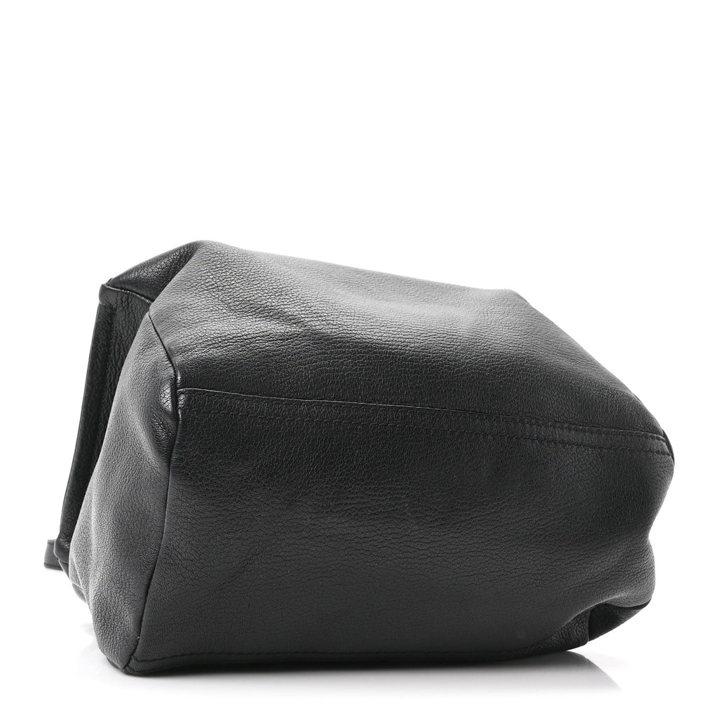 Sugar Goatskin Small Pandora Black