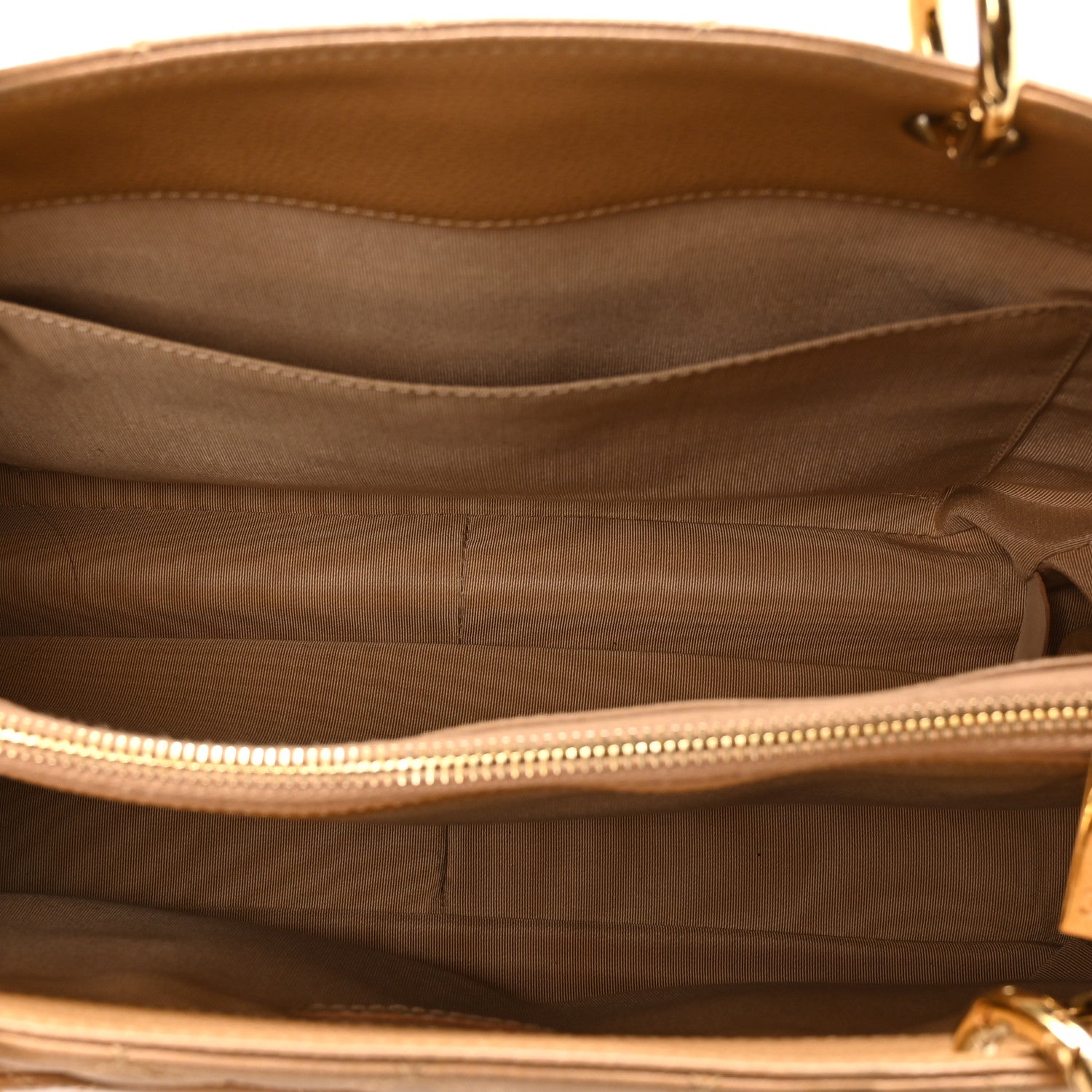 Caviar Quilted Grand Shopping Tote GST Beige