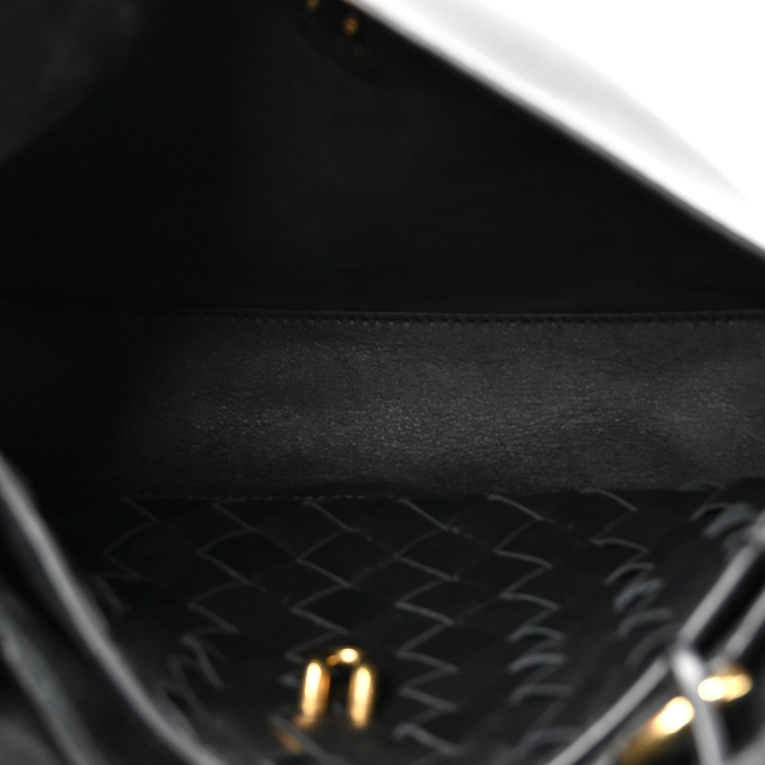Silky Calfskin Small Ciao Ciao Black