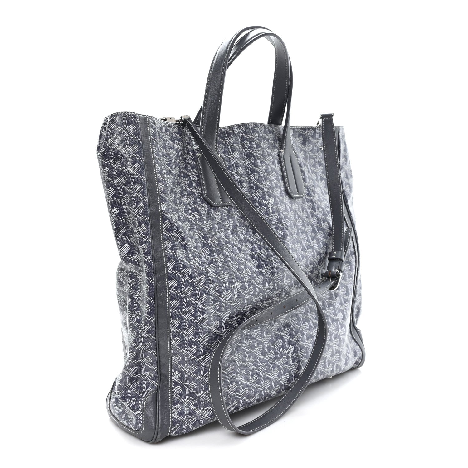 Goyardine Voltaire Tote Grey