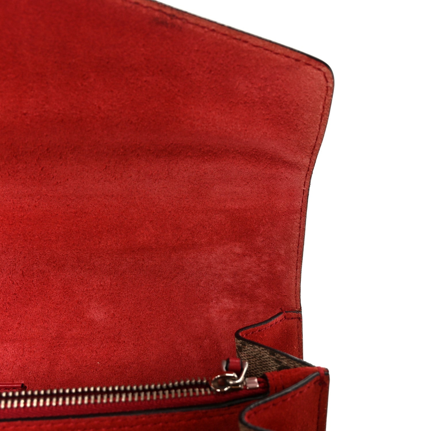 GG Supreme Monogram Small Dionysus Shoulder Bag Red