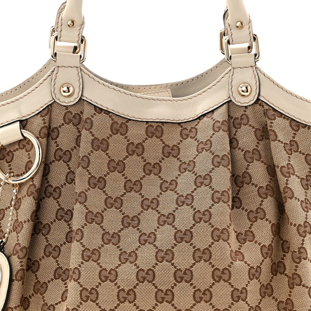 Monogram Medium Sukey Tote Off White