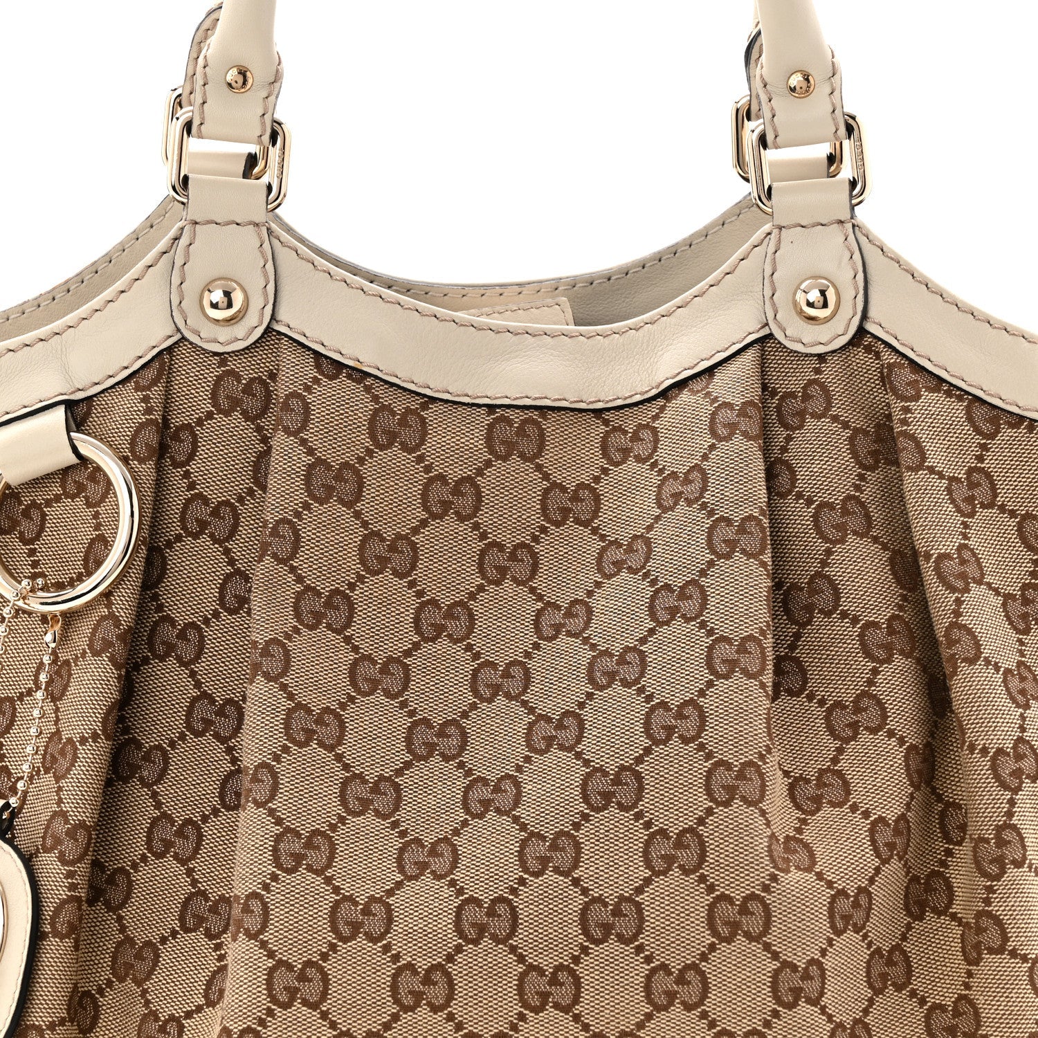 Monogram Medium Sukey Tote Off White