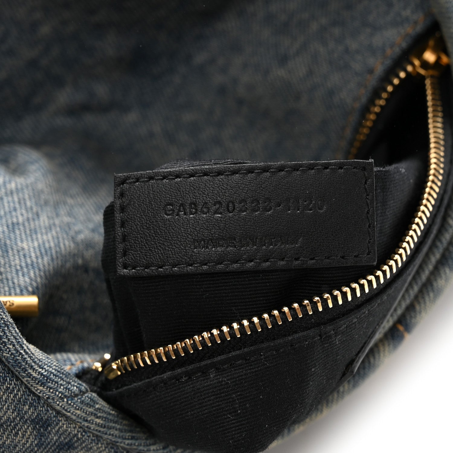 Denim Quilted Toy Loulou Puffer Monogram Chain Satchel Blue Black