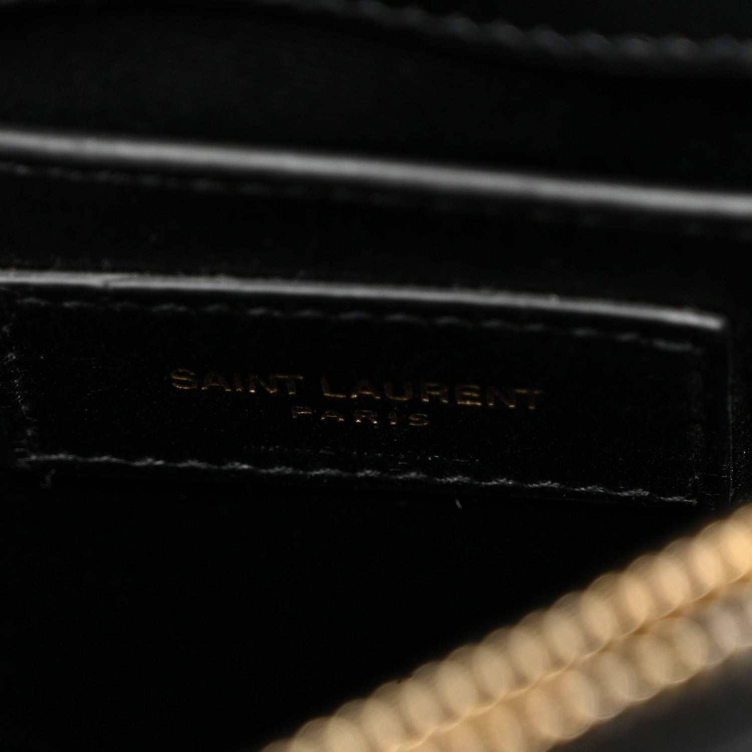 Calfskin Y Quilted Monogram Small Loulou Chain Satchel Black