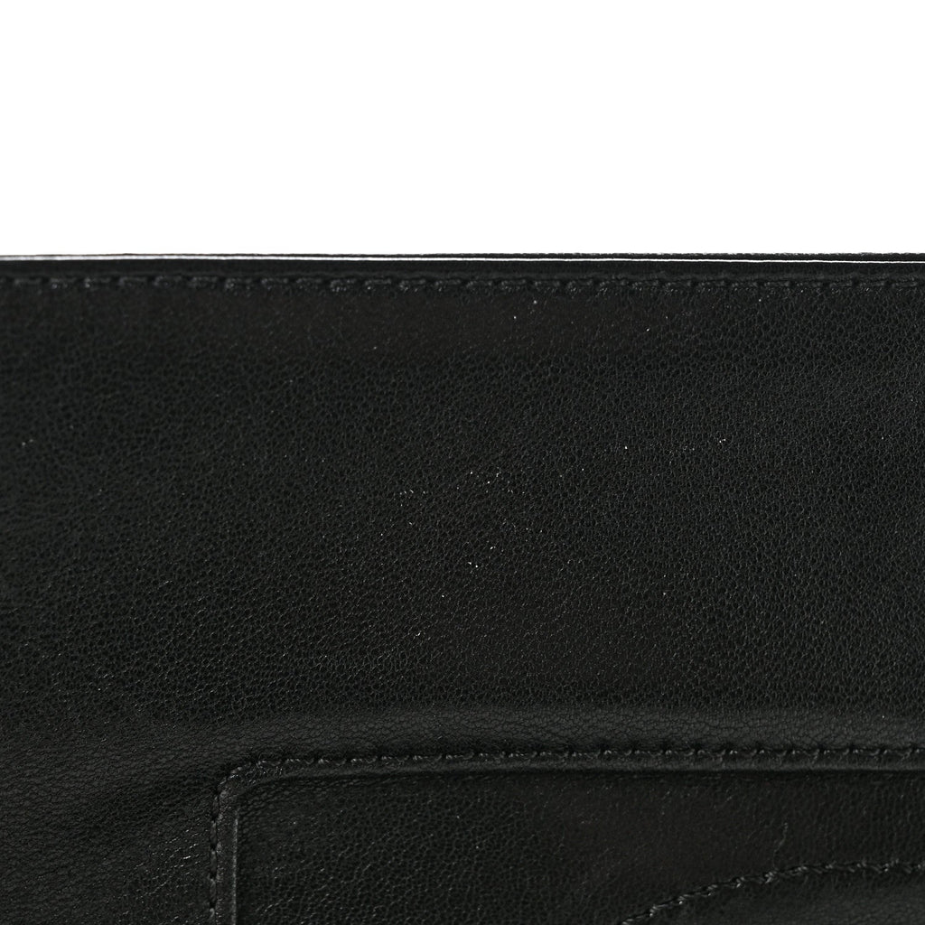 Sheepskin Quilted Vintage Mademoiselle Flap Blue Black