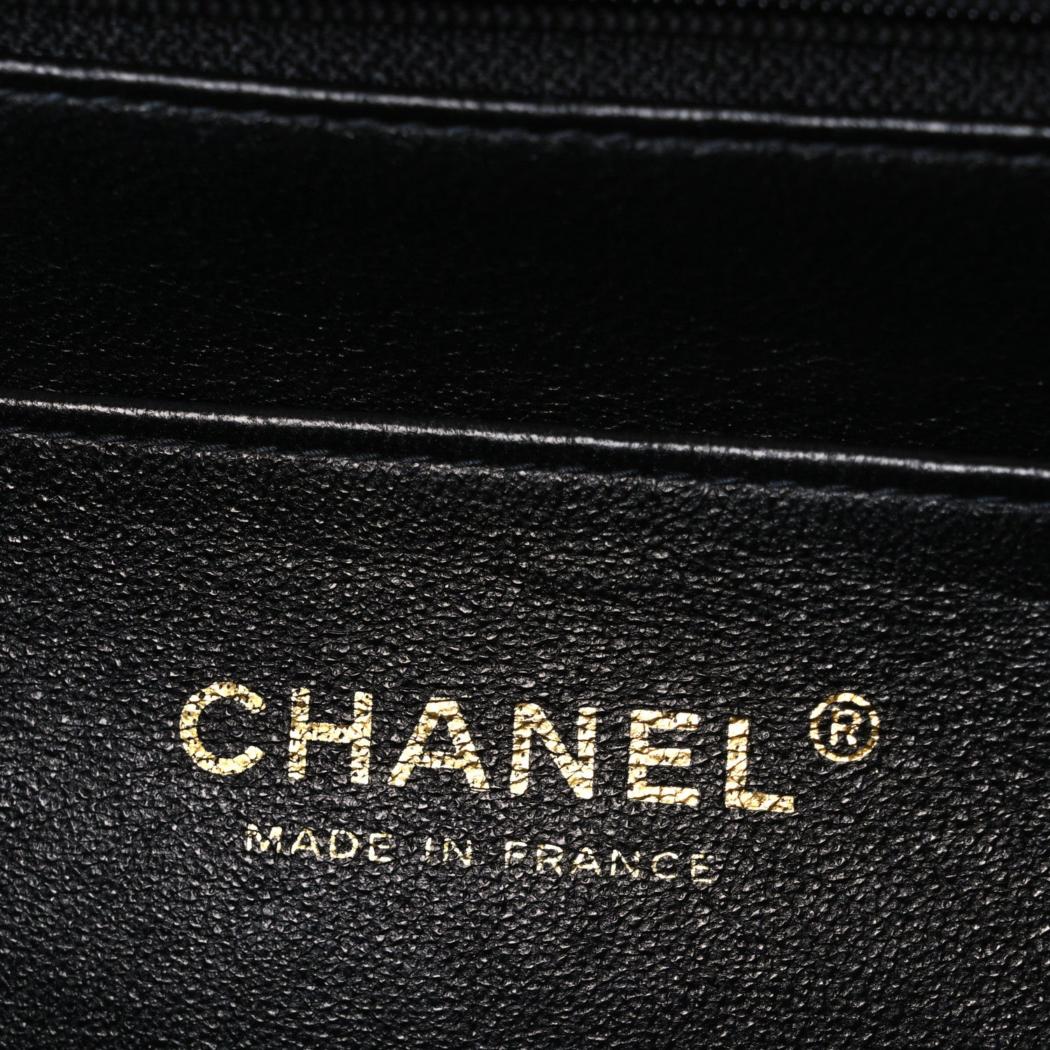 Caviar Jumbo Single Flap Black