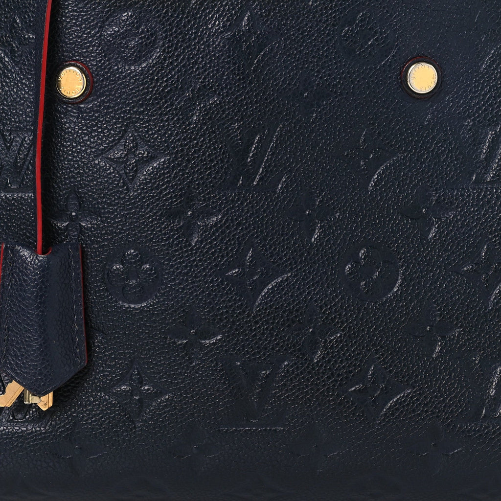 Empreinte Montaigne BB Marine Rouge