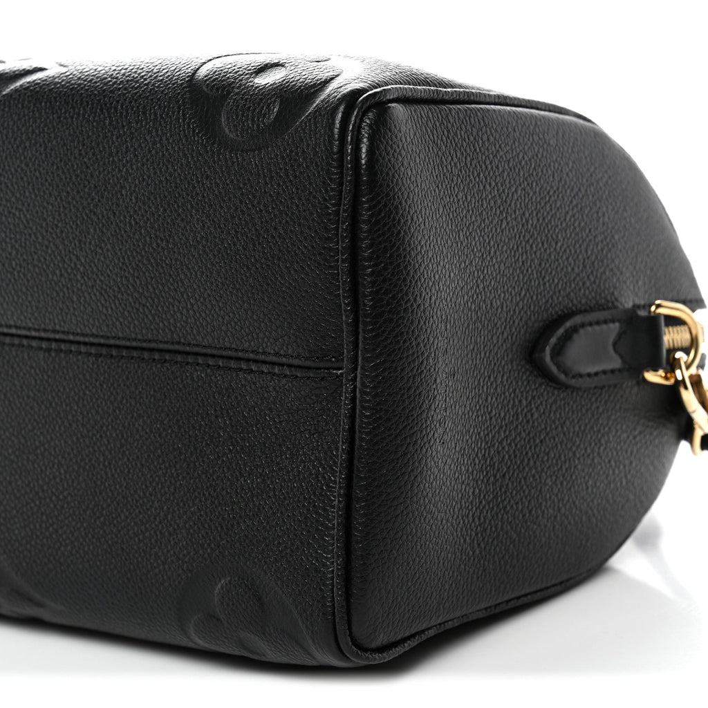 Empreinte Monogram Giant Speedy Bandouliere 25 Black