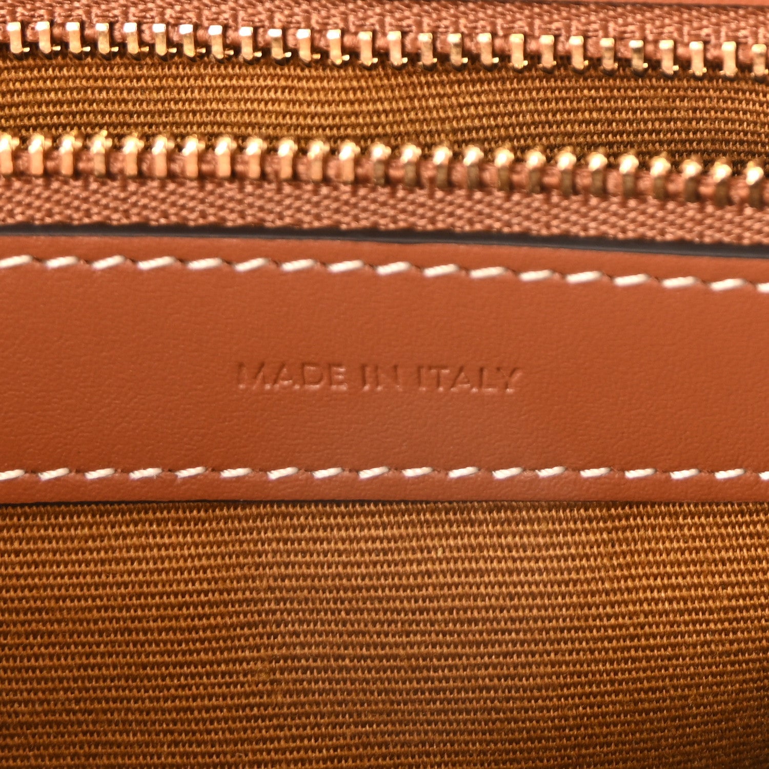 Triomphe Canvas Calfskin Boston Bag Tan