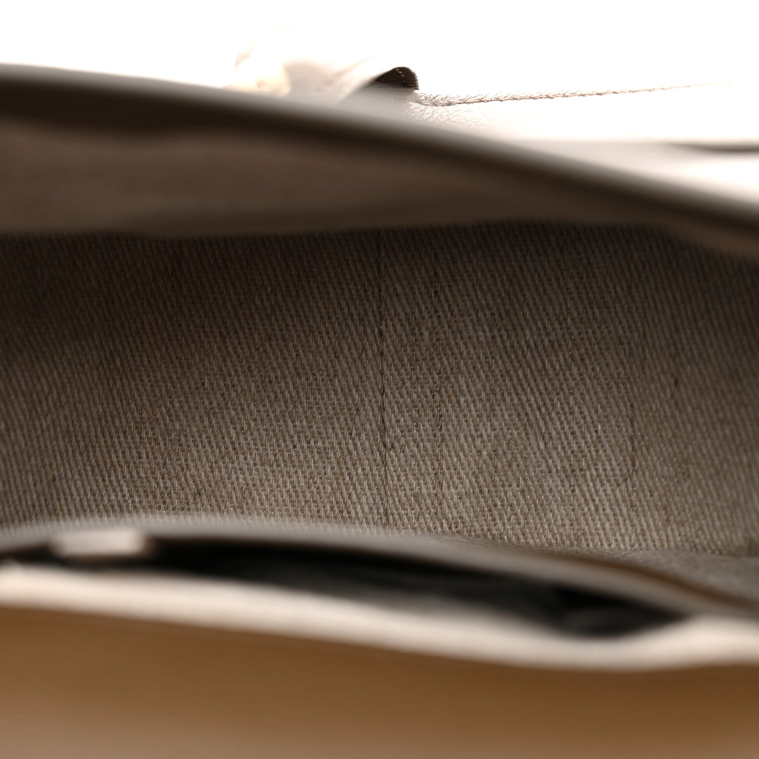 Grained Calfskin Small Marcie Saddle Bag Dark Khaki