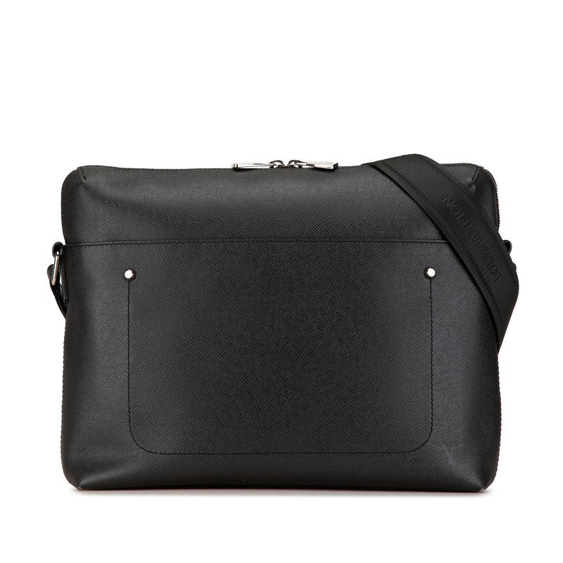 Louis Vuitton Grigori Taiga Leather Shoulder Bag