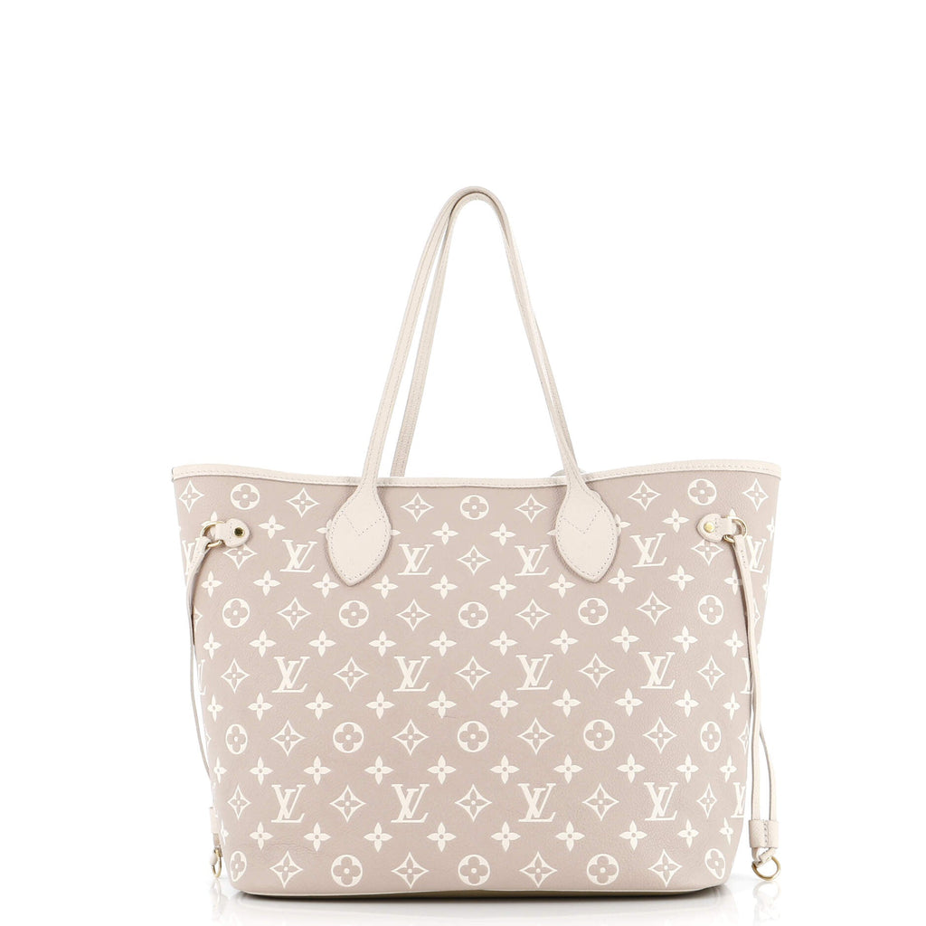 Louis Vuitton Neverfull NM Tote Spring in the City Monogram Empreinte Leather MM