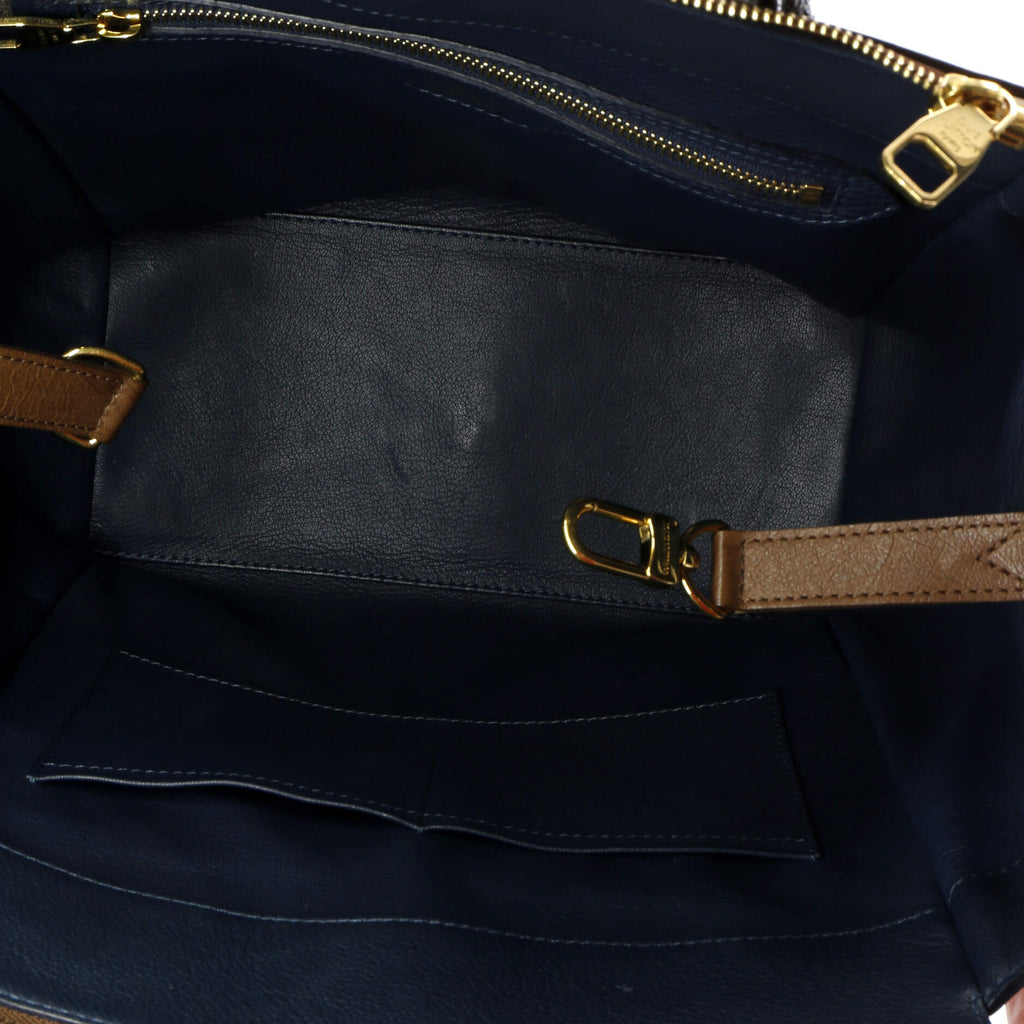 Louis Vuitton Majestueux Tote Monogram Canvas and Exotics MM