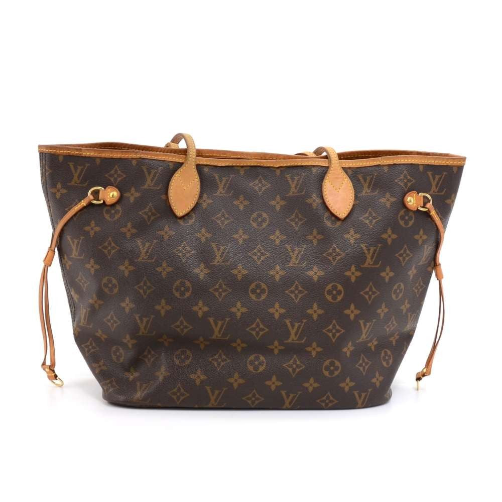 Louis Vuitto Neverfull MM Monogram Canvas Tote Bag