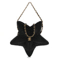 Raffia Star Coco Beach Bag Black