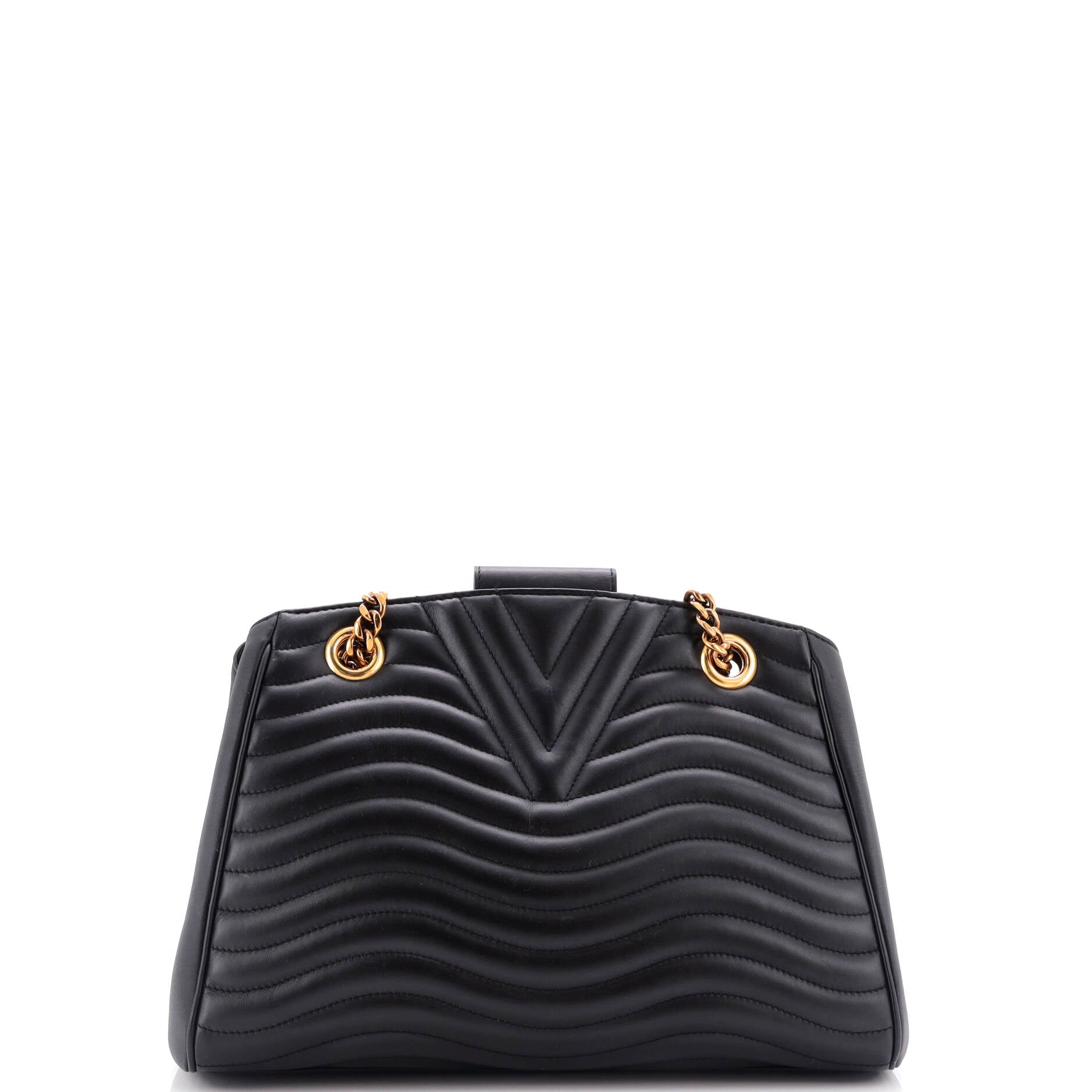 Louis Vuitton New Wave Chain Tote Quilted Leather