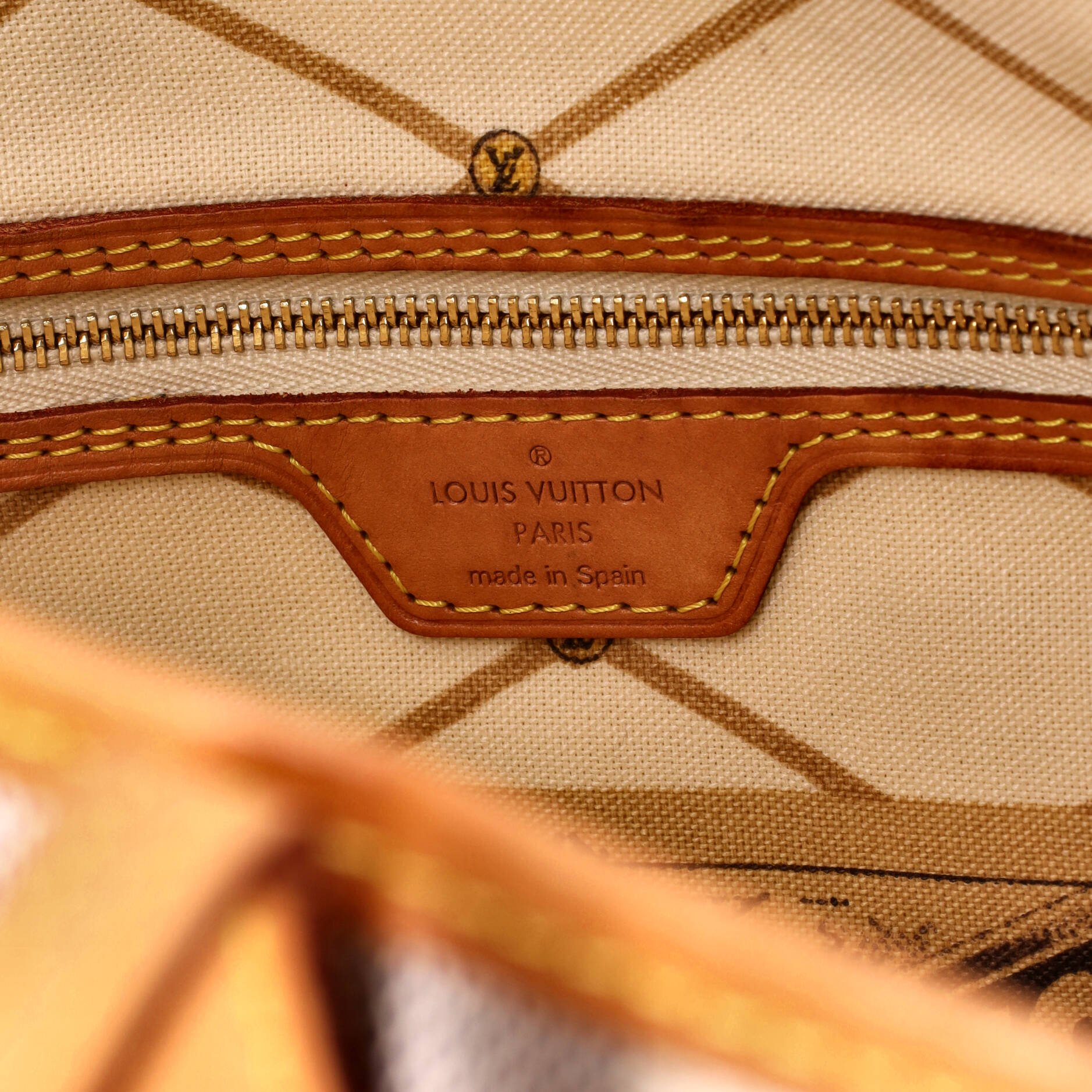 Louis Vuitton Neverfull NM Tote Limited Edition Damier Summer Trunks MM