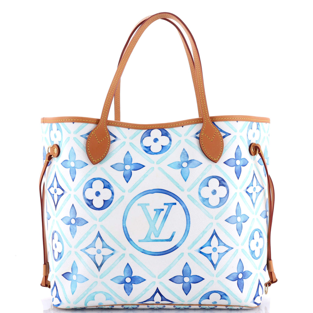 Louis Vuitton Neverfull NM Tote Limited Edition Monogram Tiles MM