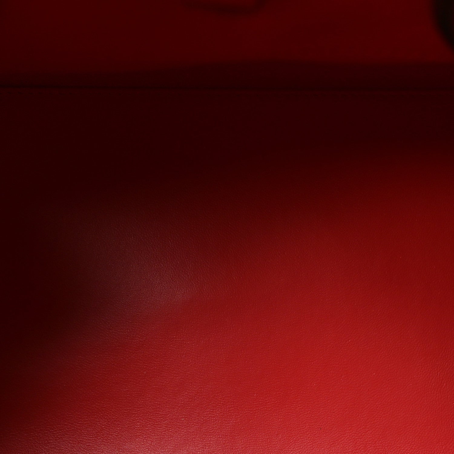 Calfskin Small Hug Bag Black Flame Red