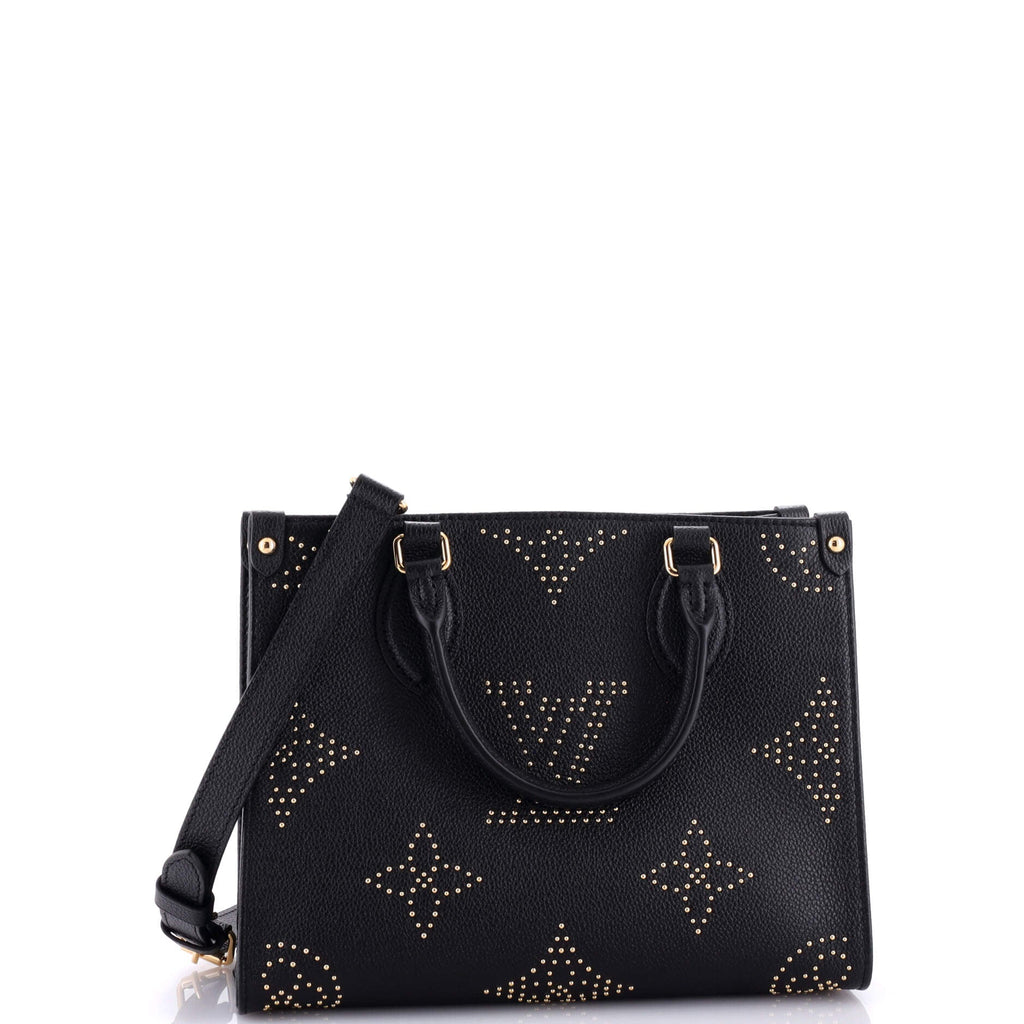 Louis Vuitton OnTheGo Tote Studded Monogram Giant Leather PM
