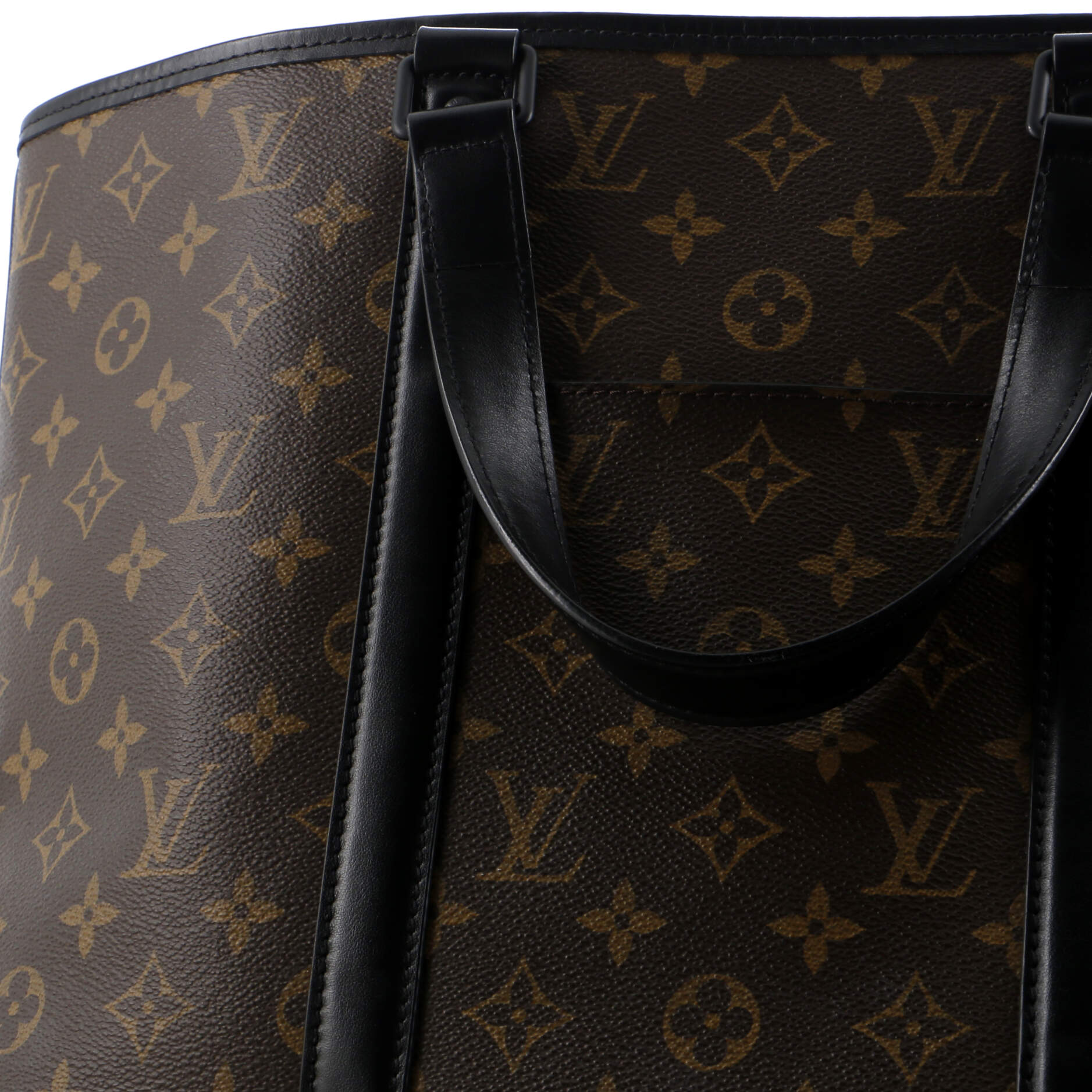 Louis Vuitton Weekend Tote Macassar Monogram Canvas PM