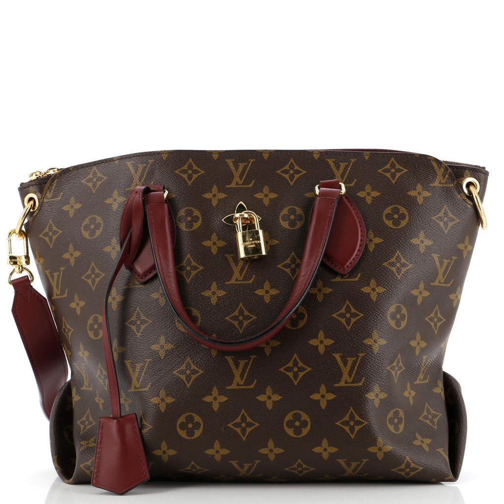 Louis Vuitton Flower Zipped Tote Monogram Canvas MM