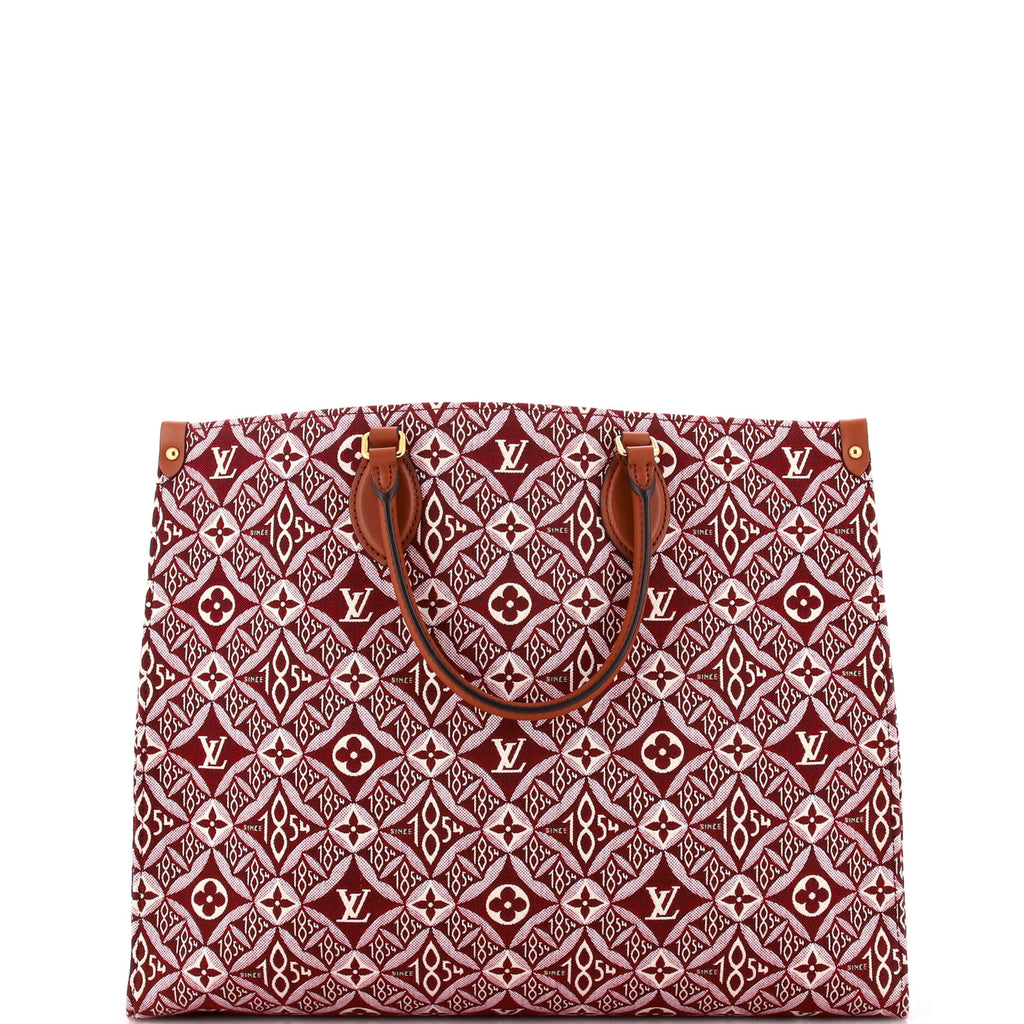 Louis Vuitton OnTheGo Tote Limited Edition Since 1854 Monogram Jacquard GM