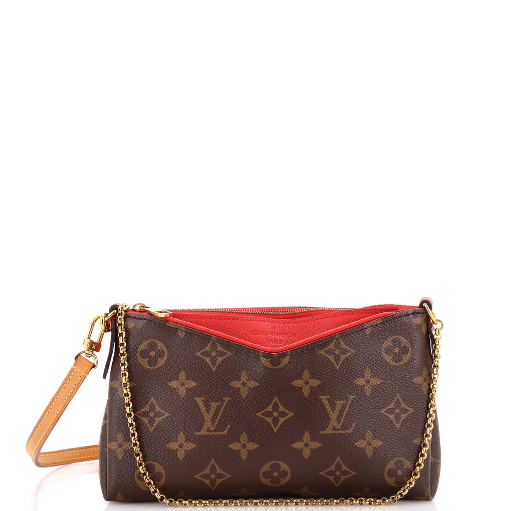 Louis Vuitton Pallas Clutch Monogram Canvas