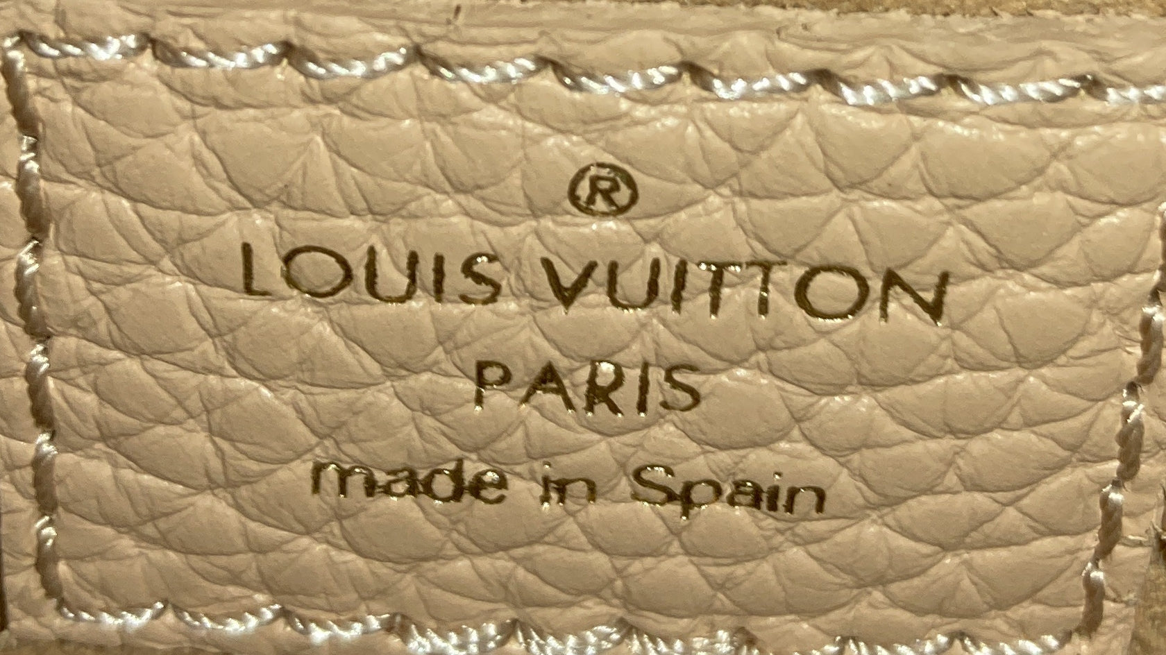 Louis Vuitton Dauphine Shoulder Bag Leather with Shearling Mini