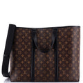 Louis Vuitton Weekend Tote Macassar Monogram Canvas GM