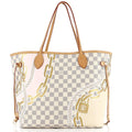Louis Vuitton Neverfull NM Tote Limited Edition Nautical Damier MM