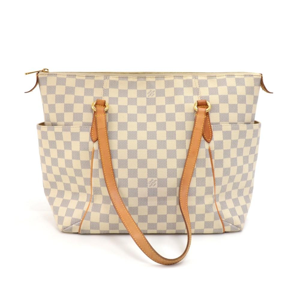 Louis Vuitto Totally PM Damier Azur Canvas Shoulder Bag