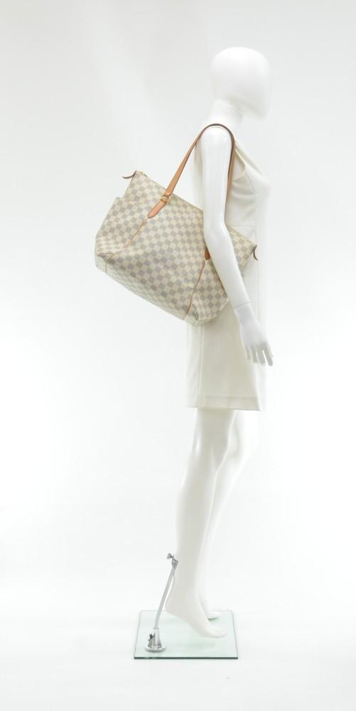 Louis Vuitto Totally PM Damier Azur Canvas Shoulder Bag