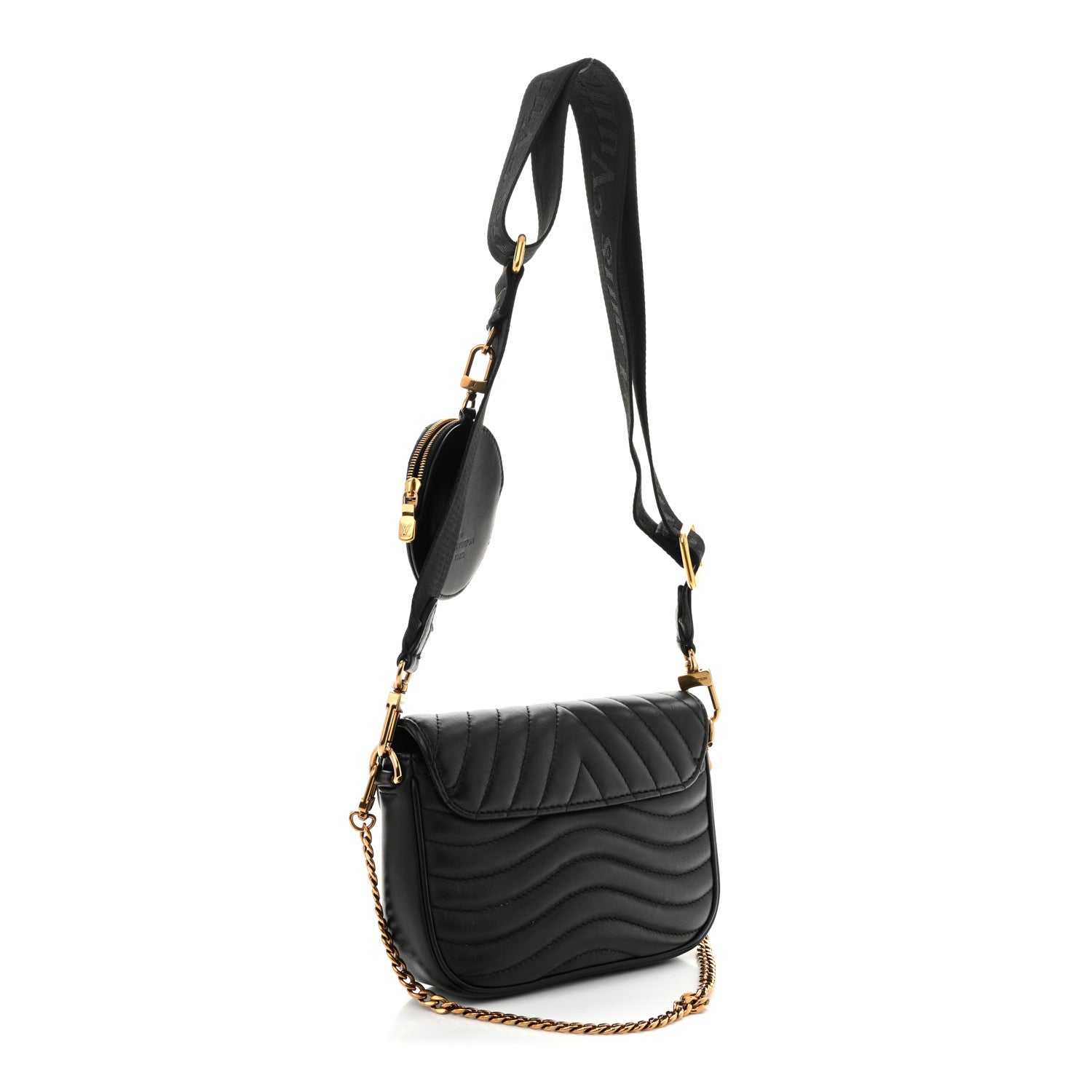 Calfskin New Wave Multi Pochette Black